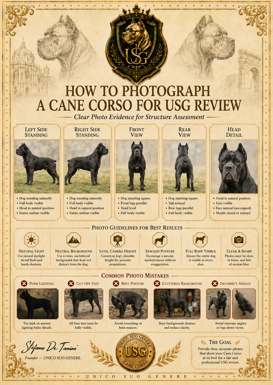 How to Photograph for USG Review